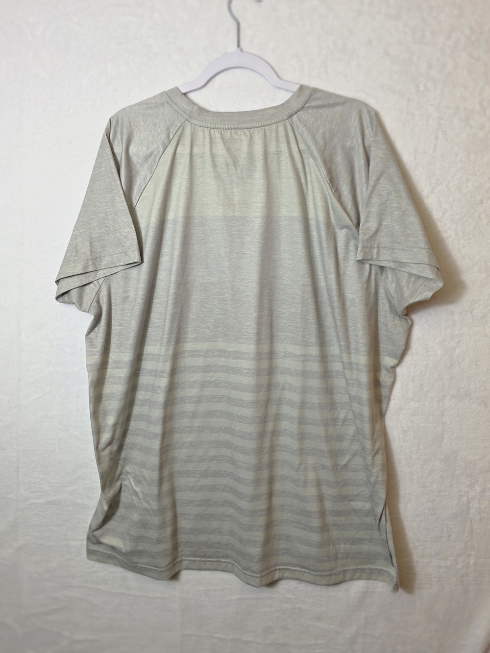 Iowa State Gray Striped Raglan Tee - Picture 6 of 7
